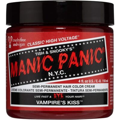 Manic Panic Vampire's Kiss Punainen Hiusväri - Semi-permanentti 118ml Manic Panic Vampire's Kiss Punainen Hiusväri - Semi-permanentti 118ml