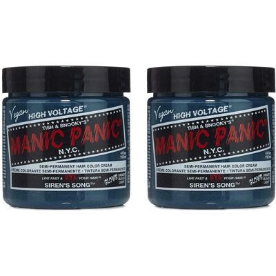 Manic Panic - High Voltage Semi-Permanent Haarfarbe - Siren's Song Grün - Haarkreation Manic Panic - High Voltage Semi-Permanent Haarfarbe - Siren's Song Grün - Haarkreation