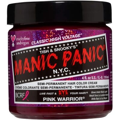 Manic Panic Pink Warrior - Semi-permanente Haarfarbe - 118ml Manic Panic Pink Warrior - Semi-permanente Haarfarbe - 118ml