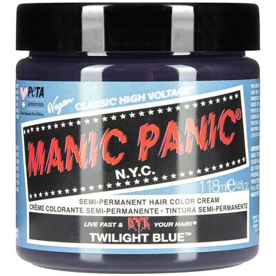 Manic Panic Twilight Blue Semi-Permanent Haarfarbe - 118ml Manic Panic Twilight Blue Semi-Permanent Haarfarbe - 118ml