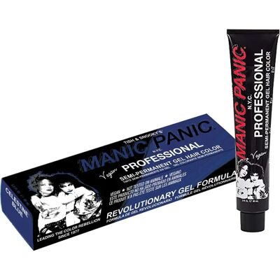 Coloration gel semi-permanente Manic Panic Celestine Blue - 90 ml - Publicité Coloration gel semi-permanente Manic Panic Celestine Blue - 90 ml - Publicité