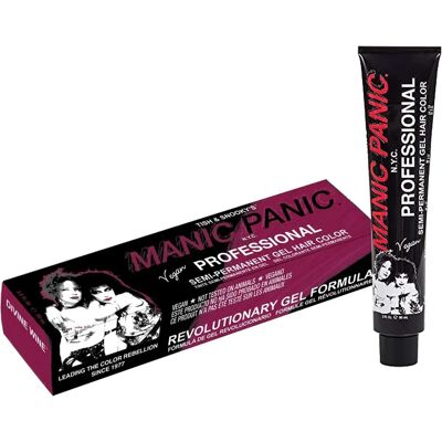 Manic Panic Divine Wine Haartönung - Semi-permanent, Vegan, 90ml Manic Panic Divine Wine Haartönung - Semi-permanent, Vegan, 90ml