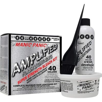 Manic Panic - Bleichverstärkung Blitzlicht-Set - 40 Vol Manic Panic - Bleichverstärkung Blitzlicht-Set - 40 Vol