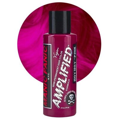 Coloration semi-permanente Manic Panic Hot Hot Pink - Longue Durée - Publicité Coloration semi-permanente Manic Panic Hot Hot Pink - Longue Durée - Publicité