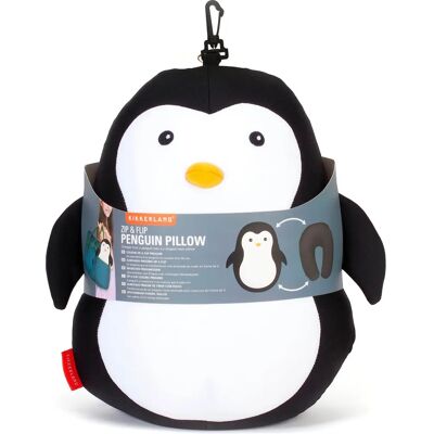 Kikkerland ZIP & FLIP PENGUIN HEAD REST - Almofada de pescoço - TAMANHO ÚNICO - preto Kikkerland ZIP & FLIP PENGUIN HEAD REST - Almofada de pescoço - TAMANHO ÚNICO - preto