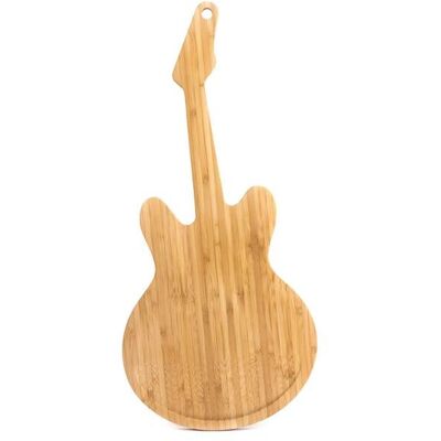 Kikkerland PM16 Gitarren Schneidebrett aus Bambus - Küchen Schneidebrett Kikkerland PM16 Gitarren Schneidebrett aus Bambus - Küchen Schneidebrett