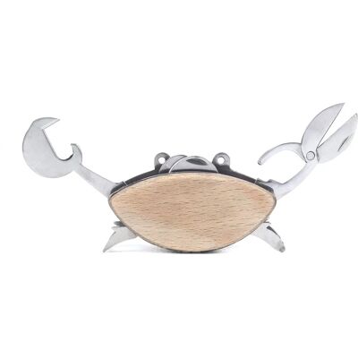 Kikkerland Krab Multi-Tool - Multifunktionswerkzeug - beige-sand Kikkerland Krab Multi-Tool - Multifunktionswerkzeug - beige-sand