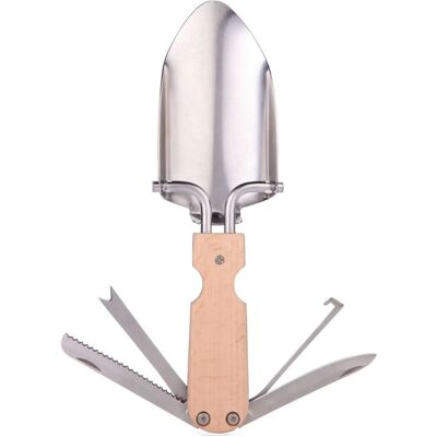 Kikkerland Model - Multi-tool Garden Trowel - Garden Tool Kikkerland Model - Multi-tool Garden Trowel - Garden Tool