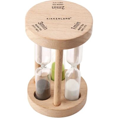 Kikkerland Marka Trio Tea Timer - Multi Kikkerland Marka Trio Tea Timer - Multi