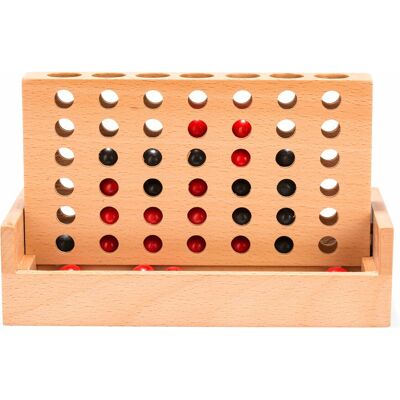 Kikkerland GG137 Buchenholz Vier Gewinnt Reisespiel Strategie Kikkerland GG137 Buchenholz Vier Gewinnt Reisespiel Strategie
