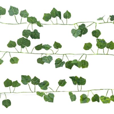 Kikkerland Ivy Leaf Remote Controlled USB String Fairy Lights - 3m Kikkerland Ivy Leaf Remote Controlled USB String Fairy Lights - 3m