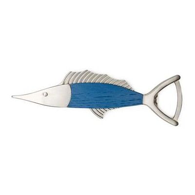Kikkerland - BO28 - Blau - Edelstahl - Flaschenöffner Kikkerland - BO28 - Blau - Edelstahl - Flaschenöffner