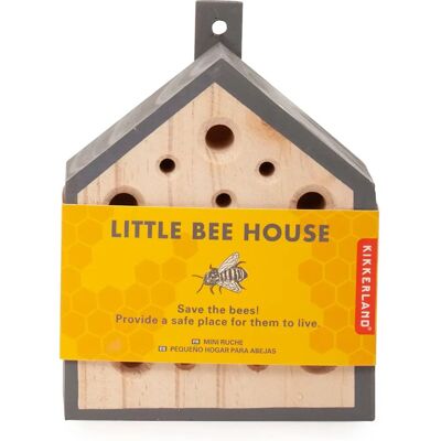 Kikkerland Little Bee Home - Insect & Kid's Toy - Yellow Kikkerland Little Bee Home - Insect & Kid's Toy - Yellow