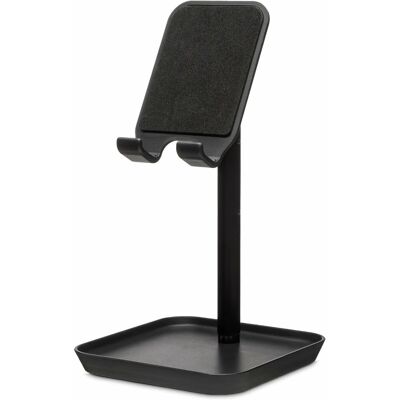 Kikkerland US216-BK Handyhalterung - Verstellbarer Smartphone-Ständer - Schwarz Kikkerland US216-BK Handyhalterung - Verstellbarer Smartphone-Ständer - Schwarz