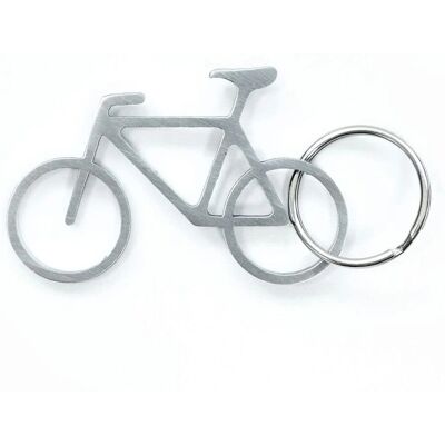 Porte-clés et ouvre-bouteilles Kikkerland - vélo - Publicité Porte-clés et ouvre-bouteilles Kikkerland - vélo - Publicité