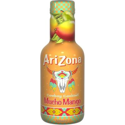 Arizona Mucho Mango - Boisson aux fruits 500ml - Publicité Arizona Mucho Mango - Boisson aux fruits 500ml - Publicité