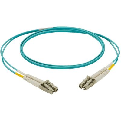 Panduit NKFPZ22LLLSM005 Câble fibre optique LC OM4 5m aquamarine - Publicité Panduit NKFPZ22LLLSM005 Câble fibre optique LC OM4 5m aquamarine - Publicité