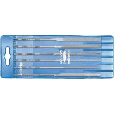 Vallorbe - LAV2495 - 6 pezzi - Valtitan - set lime a ago Vallorbe - LAV2495 - 6 pezzi - Valtitan - set lime a ago