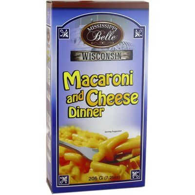 Mississippi Belle - Macaroni & Cheese - 206 g - Pasta - Publicité Mississippi Belle - Macaroni & Cheese - 206 g - Pasta - Publicité