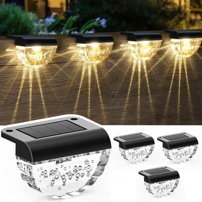 Alpha Lights Solarzaunlampe - Zaun, Weg, Garten - Solar Licht Alpha Lights Solarzaunlampe - Zaun, Weg, Garten - Solar Licht