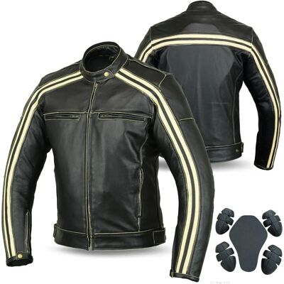 Bikers Gear The Bonnie - Veste Moto Rétro - Café Noir Bikers Gear The Bonnie - Veste Moto Rétro - Café Noir