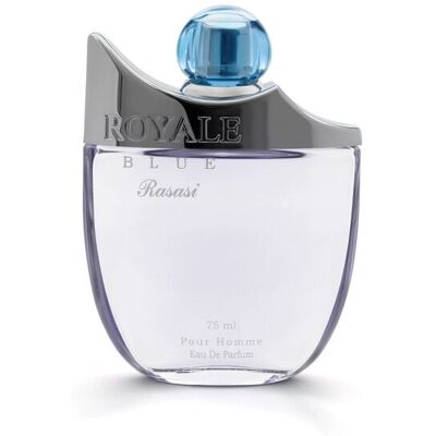 Rasasi Blue Eau de Toilette - Royale Blue Eau De Parfum (75ml) Rasasi Blue Eau de Toilette - Royale Blue Eau De Parfum (75ml)