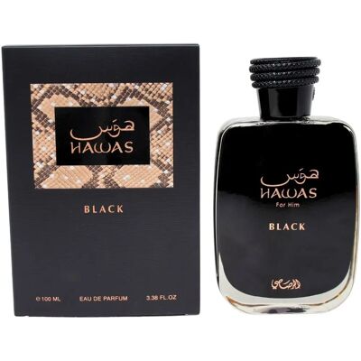 Rasasi Hawas Black Eau de Parfum - Perfume para Hombre 100ml Rasasi Hawas Black Eau de Parfum - Perfume para Hombre 100ml