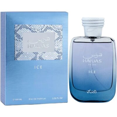 Rasasi Hawas Ice Eau de Parfum (100ml) Rasasi Hawas Ice Eau de Parfum (100ml)