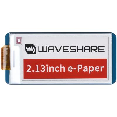 WAVESHARE 2,13 Zoll E-Paper Display - Geringer Stromverbrauch WAVESHARE 2,13 Zoll E-Paper Display - Geringer Stromverbrauch