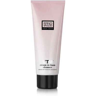 Erno Laszlo VTM Cream-to-Foam Cleanser - Hydratant Tous Types de Peau - Publicité Erno Laszlo VTM Cream-to-Foam Cleanser - Hydratant Tous Types de Peau - Publicité