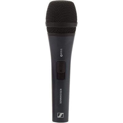 Sennheiser E835S - Microfone dinâmico com interruptor on/off Sennheiser E835S - Microfone dinâmico com interruptor on/off