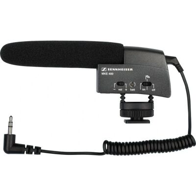 Sennheiser MKE 400 - Micrófono para cámara Sennheiser MKE 400 - Micrófono para cámara
