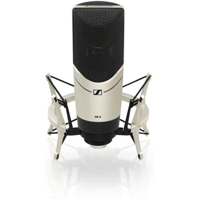Sennheiser MK 8 Mikrofon - Dobbelt Membran, Justerbare Polar Mønstre Sennheiser MK 8 Mikrofon - Dobbelt Membran, Justerbare Polar Mønstre