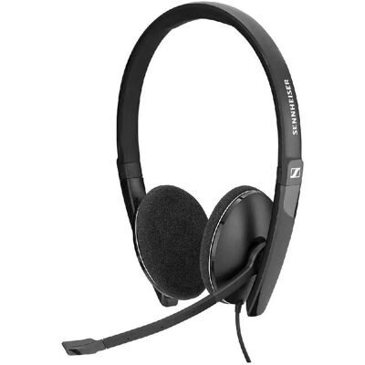 Sennheiser PC 3.2 Chat Headset Estéreo - Microfone com Cancelamento de Ruído - Leve Sennheiser PC 3.2 Chat Headset Estéreo - Microfone com Cancelamento de Ruído - Leve