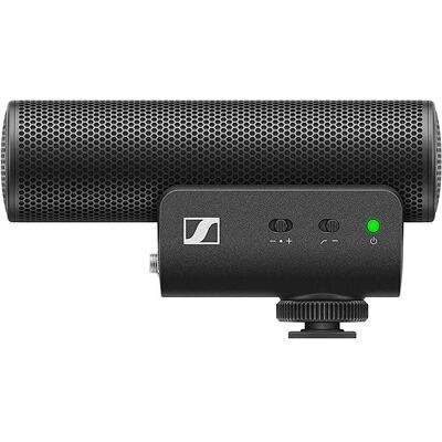 Sennheiser MKE 400 Zwart Microfoon - Compacte shotgun voor camera's Sennheiser MKE 400 Zwart Microfoon - Compacte shotgun voor camera's