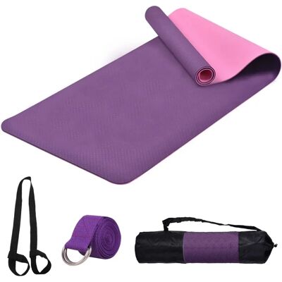 Ninguno - Yoga Mat - 6mm - Antideslizante - Yoga mat Ninguno - Yoga Mat - 6mm - Antideslizante - Yoga mat