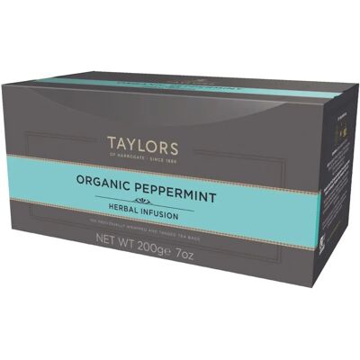 Taylors of Harrogate - Peppermint Tea - Organic - Tea Taylors of Harrogate - Peppermint Tea - Organic - Tea