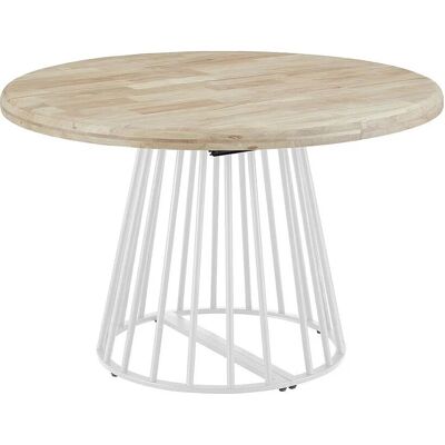 Home Heavenly - Jail - Blanco - 120/160/200 cm - Mesa de comedor Home Heavenly - Jail - Blanco - 120/160/200 cm - Mesa de comedor
