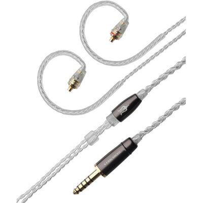 Meze Audio MMCX 4,4mm Sølvbelagt Kobber Symmetrisk Kabel - Ørepropptilbehør Meze Audio MMCX 4,4mm Sølvbelagt Kobber Symmetrisk Kabel - Ørepropptilbehør