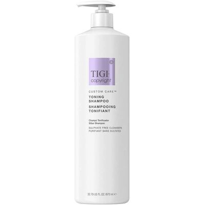 Șampon tonifiant Tigi Copyright Custom Care - 970ml pentru păr blond Șampon tonifiant Tigi Copyright Custom Care - 970ml pentru păr blond