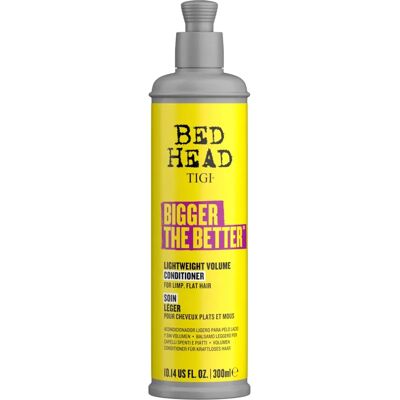 Tigi Bed Head Bigger The Better Après-shampooing Léger Volume (300ml) - Publicité Tigi Bed Head Bigger The Better Après-shampooing Léger Volume (300ml) - Publicité