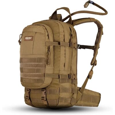 Sac à dos tactique Source Coyote 20L avec réservoir d’eau - Publicité Sac à dos tactique Source Coyote 20L avec réservoir d’eau - Publicité