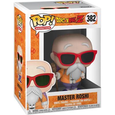 Funko Pop! Vinyle : Dragonball Z : Maître Roshi - Dragon Ball - Figurine en Vinyle Collectible Funko Pop! Vinyle : Dragonball Z : Maître Roshi - Dragon Ball - Figurine en Vinyle Collectible