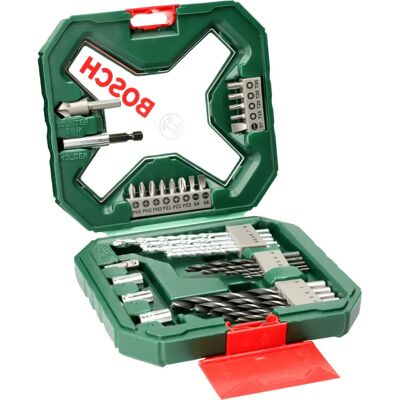 Bosch 2 607 010 608 Conjunto de brocas - 34 peças para madeira, alvenaria e metal Bosch 2 607 010 608 Conjunto de brocas - 34 peças para madeira, alvenaria e metal