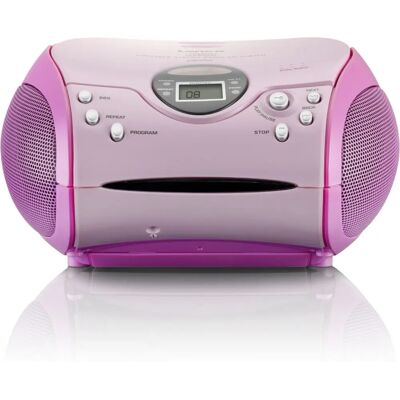 Lenco SCD-24 Ροζ Ψηφιακό Ραδιόφωνο FM - Αναπαραγωγέας CD/MP3 Lenco SCD-24 Ροζ Ψηφιακό Ραδιόφωνο FM - Αναπαραγωγέας CD/MP3