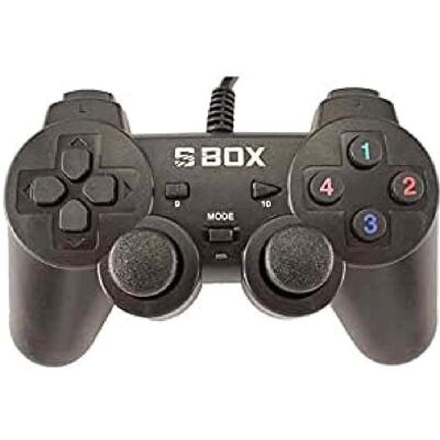 Sbox GP-2009 Gamepad - Kabelloser Controller für PC, PS2, PS3 Sbox GP-2009 Gamepad - Kabelloser Controller für PC, PS2, PS3
