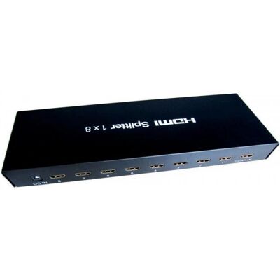 SBOX HDMI-8 8x HDMI Videolähdejaon jakaja - Videolähdejaon jakaja SBOX HDMI-8 8x HDMI Videolähdejaon jakaja - Videolähdejaon jakaja