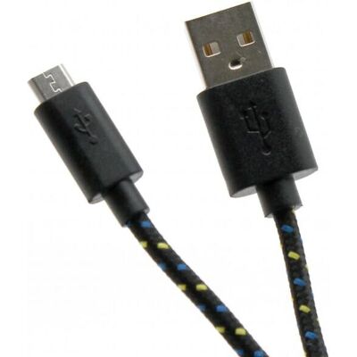 SBOX USB-1031B USB-kábel - 1m, Fekete, USB 2.0 SBOX USB-1031B USB-kábel - 1m, Fekete, USB 2.0