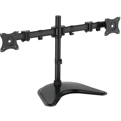 SBOX LCD-F024 Monitorhalterung 2 Bildschirme Schwarz SBOX LCD-F024 Monitorhalterung 2 Bildschirme Schwarz