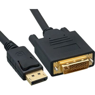 SBOX Marque 2m Adaptateur câble DisplayPort à DVI - Câble vidéo - Publicité SBOX Marque 2m Adaptateur câble DisplayPort à DVI - Câble vidéo - Publicité
